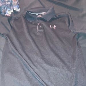 black polo kids shirt